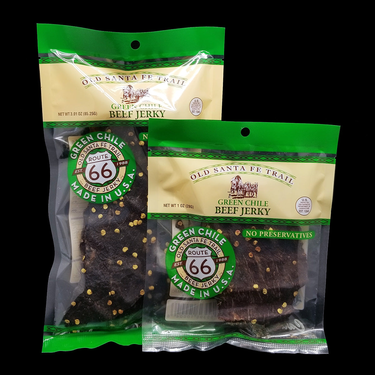 Green Chile Beef Jerky — All-Natural New Mexico Beef Jerky